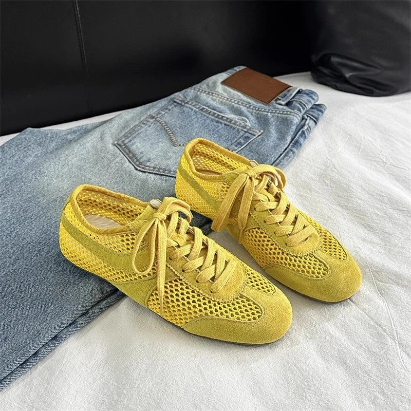 Arielle Suede & Mesh Sneakers