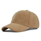 Vegan Suede Baseball Cap