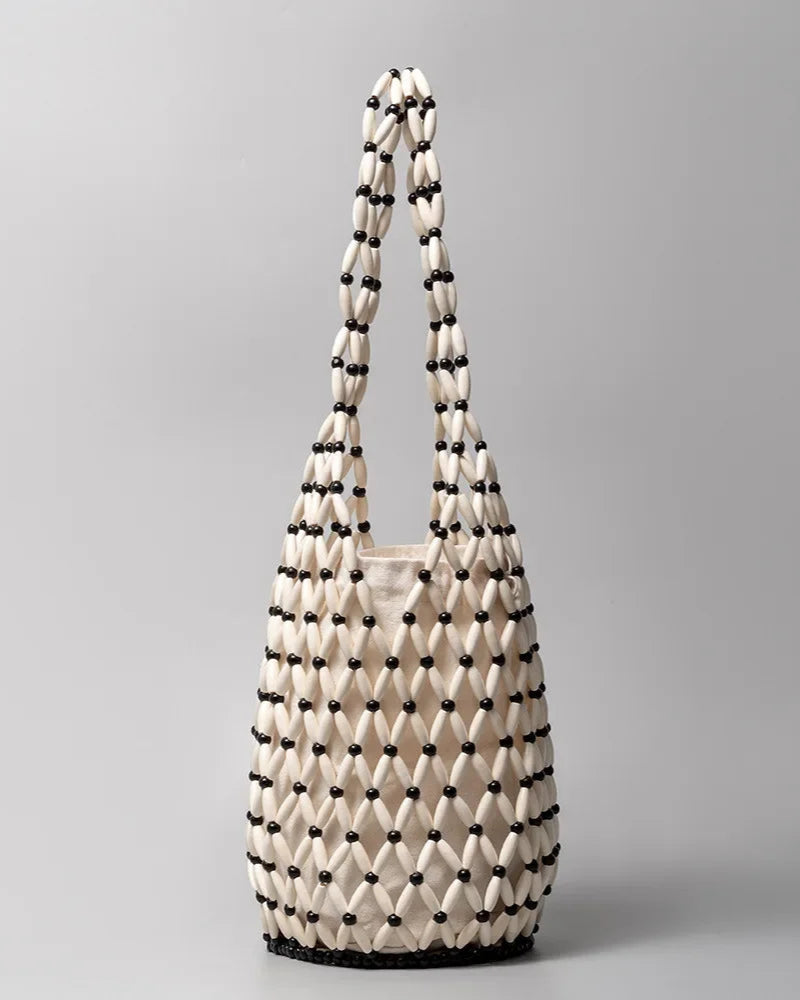 Ascott Beaded Bucket Tote