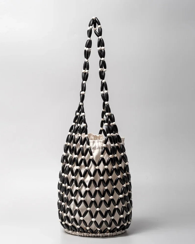 Ascott Beaded Bucket Tote