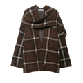 Jacques Vintage Plaid Scarf Jacket