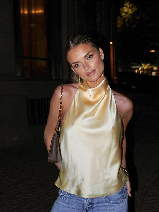 Kendall Satin Top