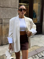 Diana Tricot Oversized Blazer