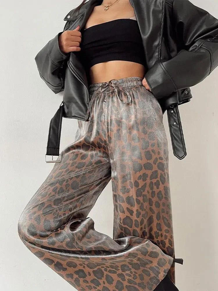 Crystal Leopard Pants