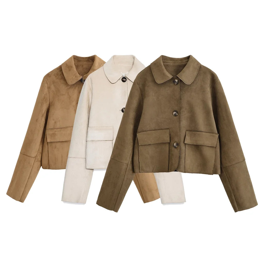 Banbury Suede Cropped Jacket