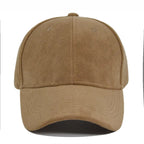 Vegan Suede Baseball Cap