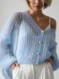 Diana Tricot Sheer Cardigan