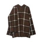 Jacques Vintage Plaid Scarf Jacket