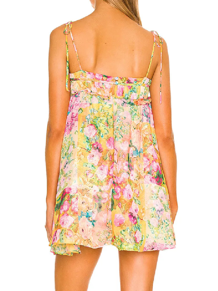 Amalfi Floral Mini Dress
