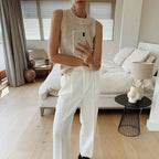 Strickweste „Modelo“, Creme