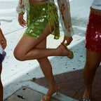 Mach & Aliza Sequin Skirt