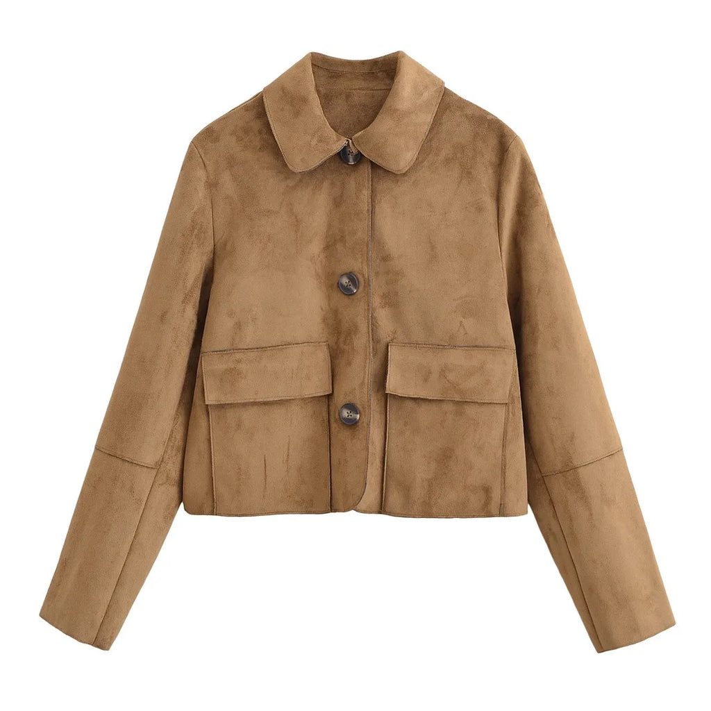 Banbury Suede Cropped Jacket