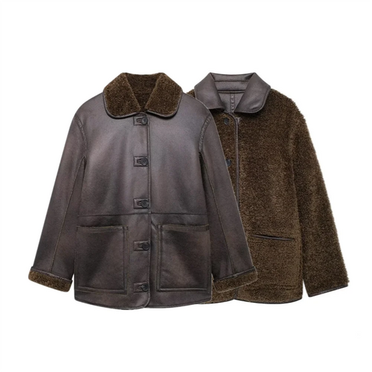 Banbury Faux Leather Reversible Jacket