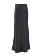 Diana Tricot Satin Maxi Skirt