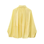 Maven Satin Pleated Bomber