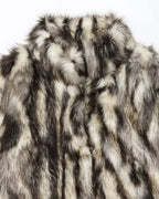 Ferryhill Wolf Faux Fur Jacket
