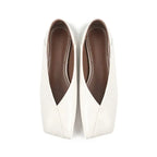 Moreno Italia Wide-Toe Ballet Flats