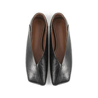 Moreno Italia Wide-Toe Ballet Flats