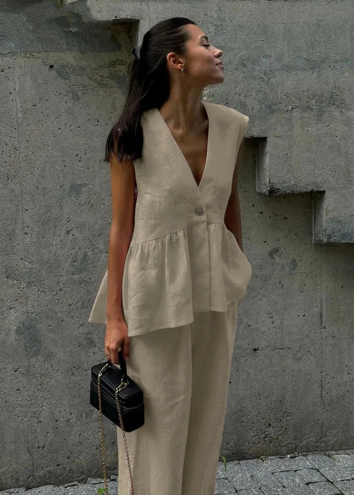 Vintage Century Peplum Set