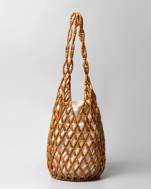 Ascott Beaded Bucket Tote