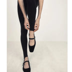 Aeden Paris Velvet Ballet Flats