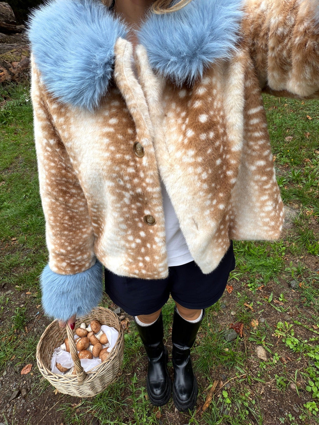 Ferryhill Bambi Blue Jacket autumn styling
