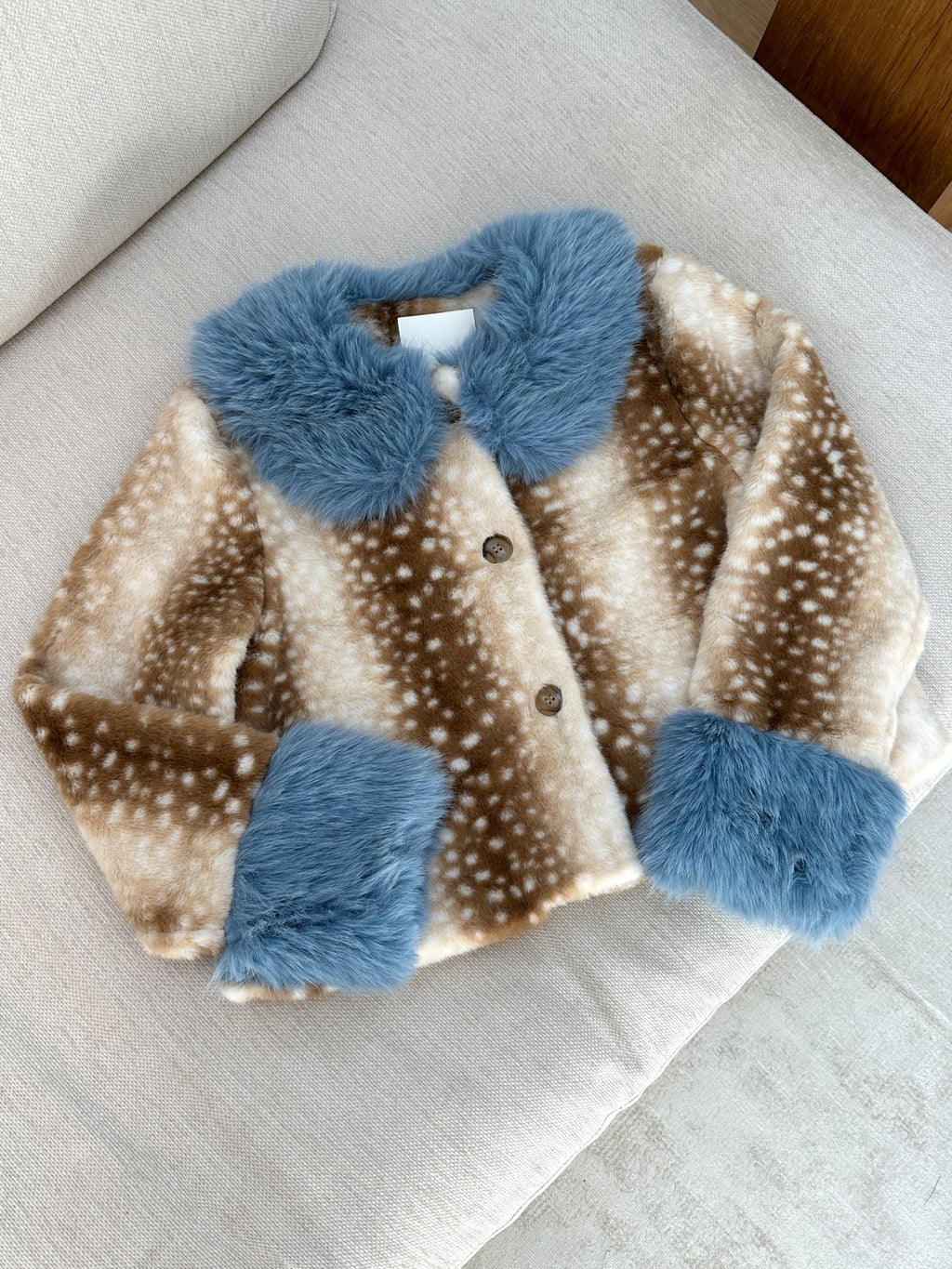 Ferryhill Bambi Blue Jacket flat lay
