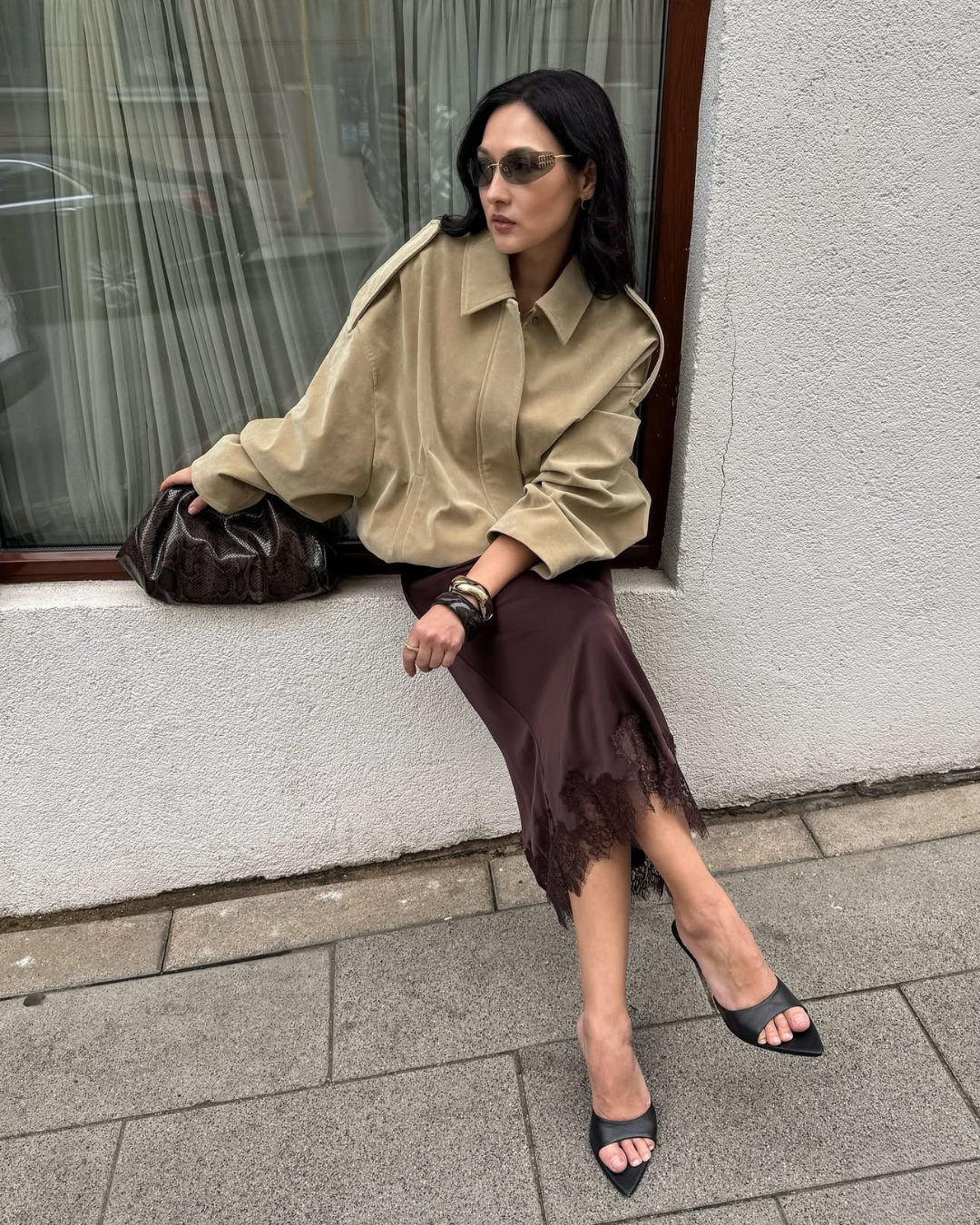 Maven Suede Bomber Jacket