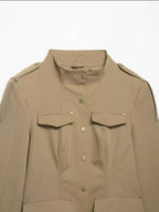 Banbury Safari Fitted Jacket collar detail
