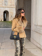 Banbury Suede Faux Fur Trim Jacket