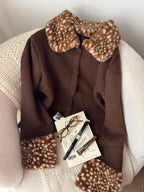 Ferryhill Faux Fur Bambi Cardigan