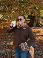 Ferryhill Faux Fur Bambi Cardigan