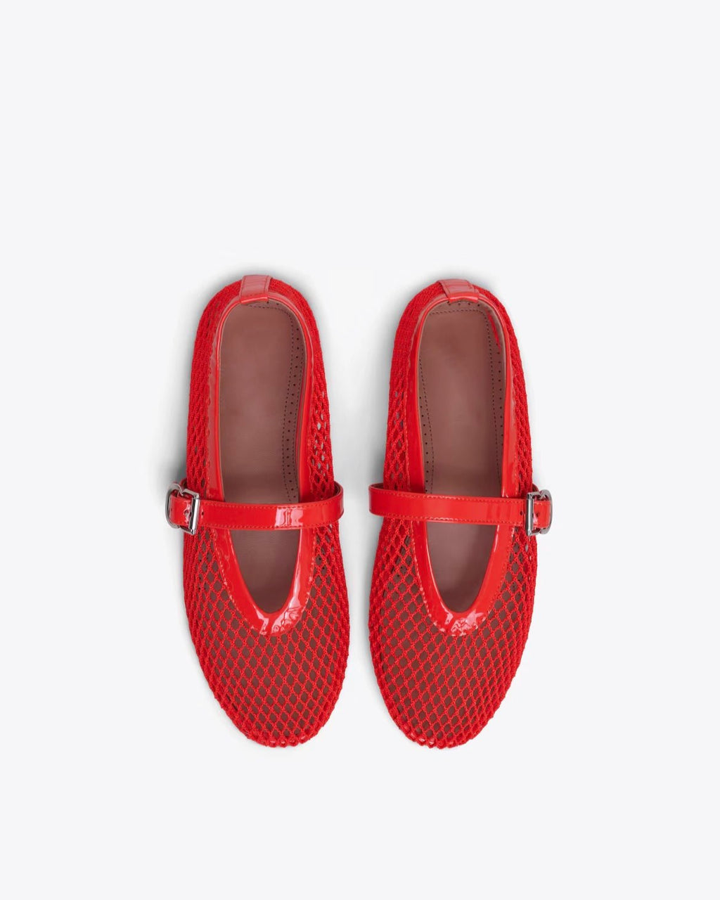 Aeden Paris Mesh Ballet Flats