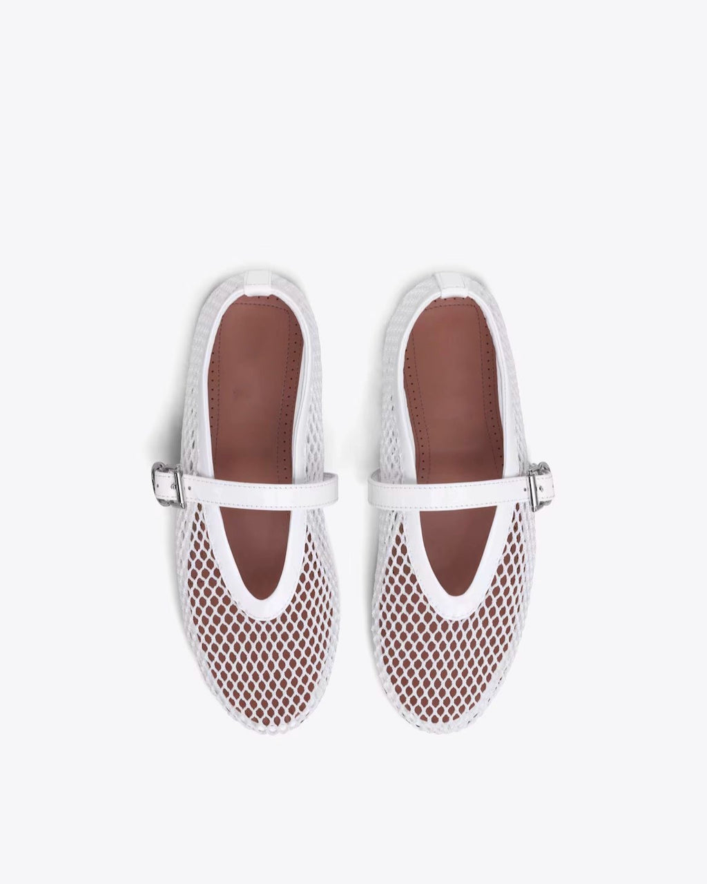 Aeden Paris Mesh Ballet Flats