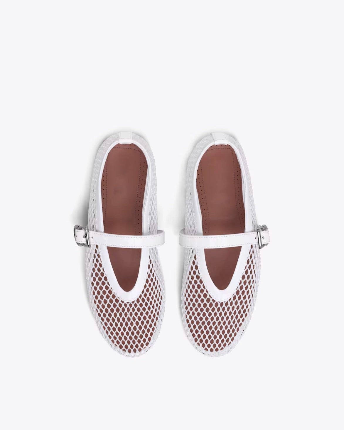 Aeden Paris Mesh Ballet Flats
