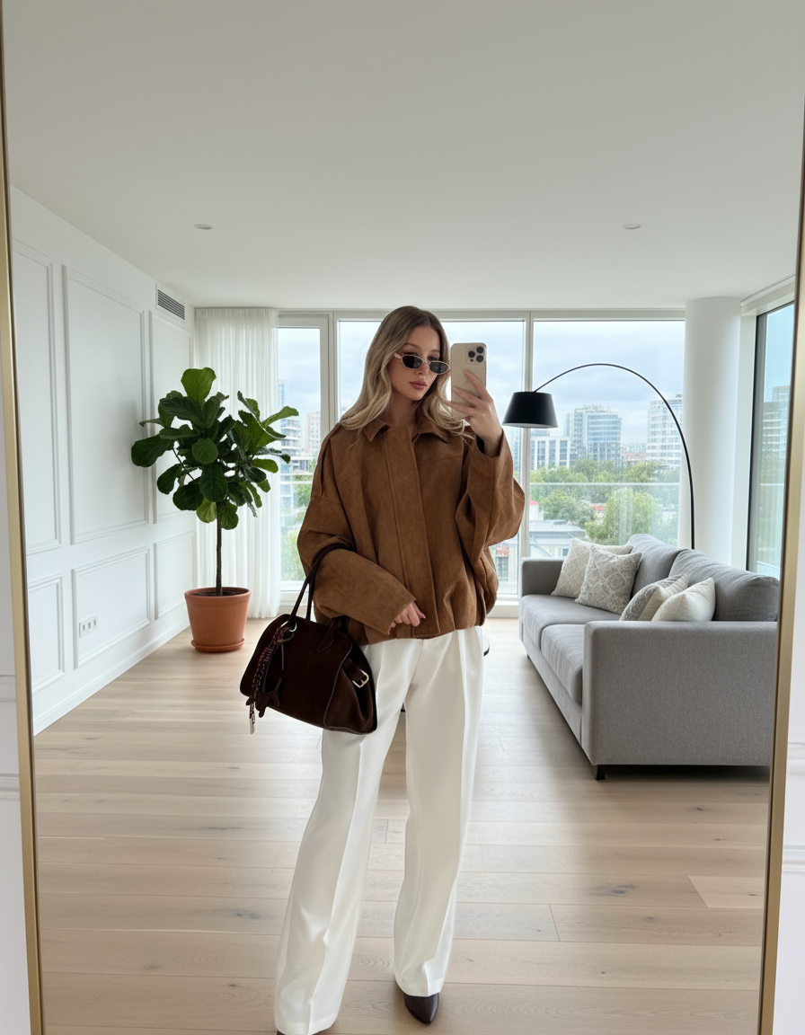 Maven Suede Bomber Jacket