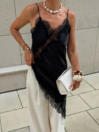Kendall Asymmetric Lace Dress
