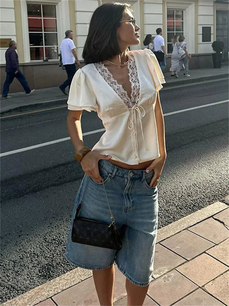 Kendall Lace Blouse