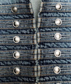 Vintage Century Cropped Napoleon Denim Jacket