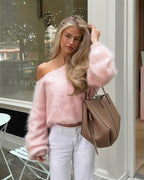 Kendall Off-Shoulder Cardigan