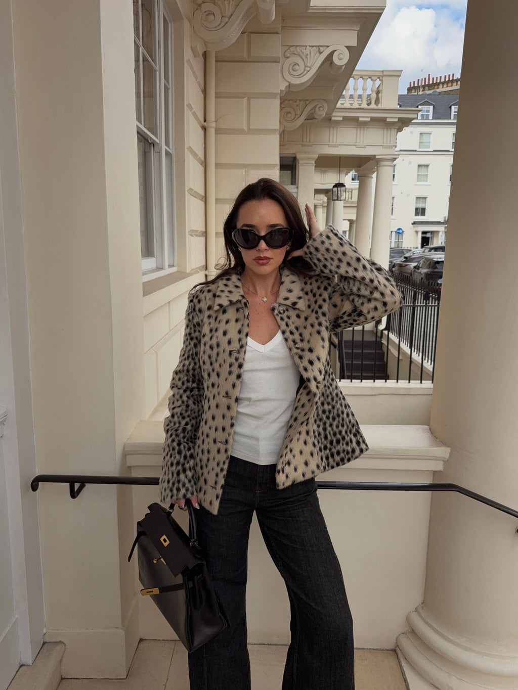Ferryhill Faux Fur Bambi Jacket [Pre-order]