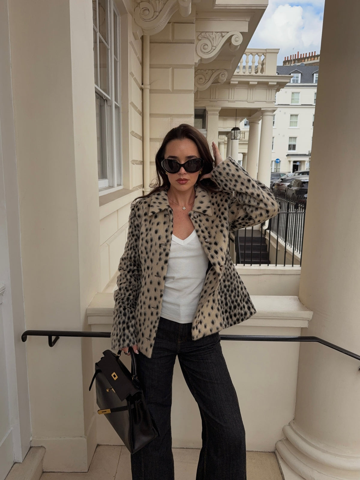 Ferryhill Faux Fur Bambi Jacket [Pre-order]