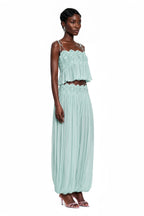 Kendall Lace Cami & Pants Chiffon Set