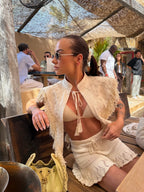 Vintage Century Fringe Cape