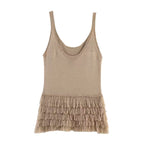 Delphine Boho Tassel Knit Vest Top