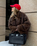 Ferryhill Oversized Faux Fur Coat