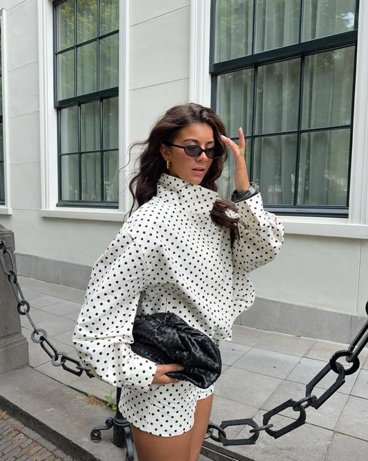 Vintage Century Polka Dot Jacket Set