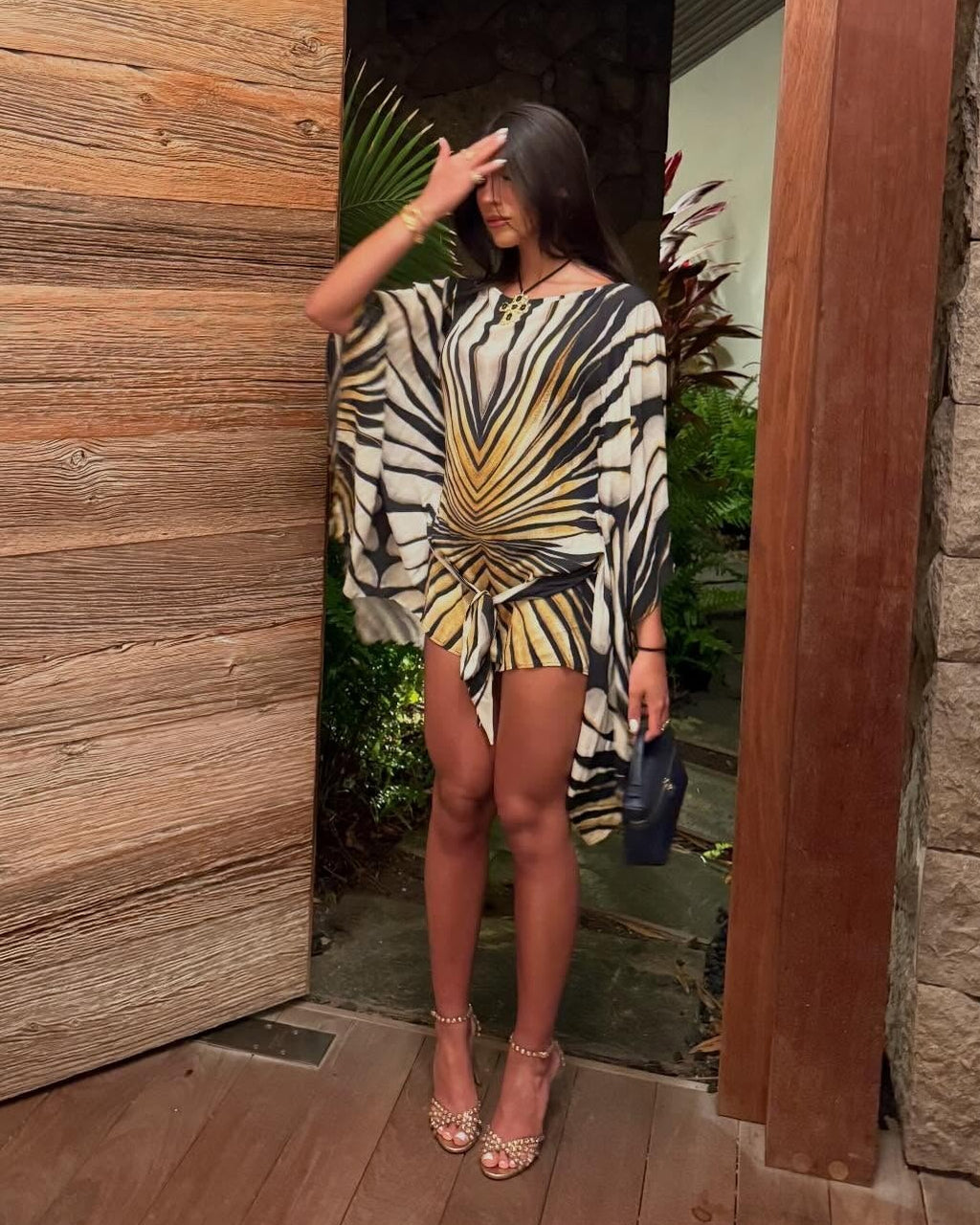 Soleil Sunburst Kaftan