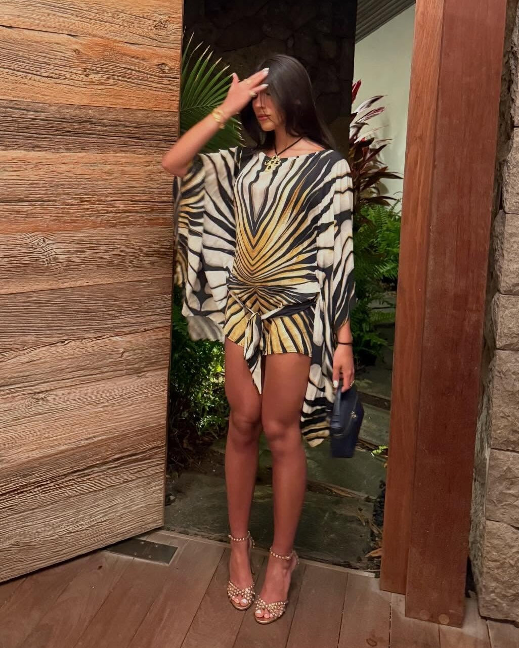 Soleil Sunburst Kaftan