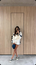 Maven Striped Windbreaker Jacket - full length